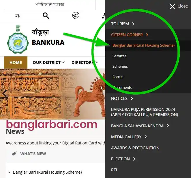 Bankura Banglar Bari List 2025